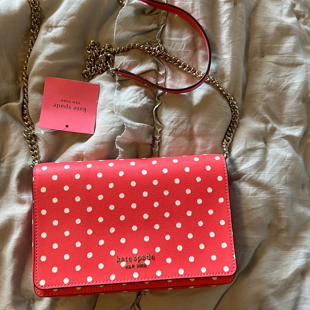 Kate Shade chain wallet